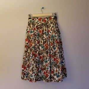 Floral Swing Skirt